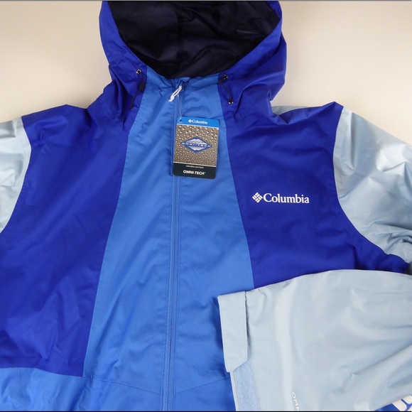 Columbia Inner Limits 2 II Packable Windbreaker Omnitech Rain Jacket NWT - Picture 3 of 15